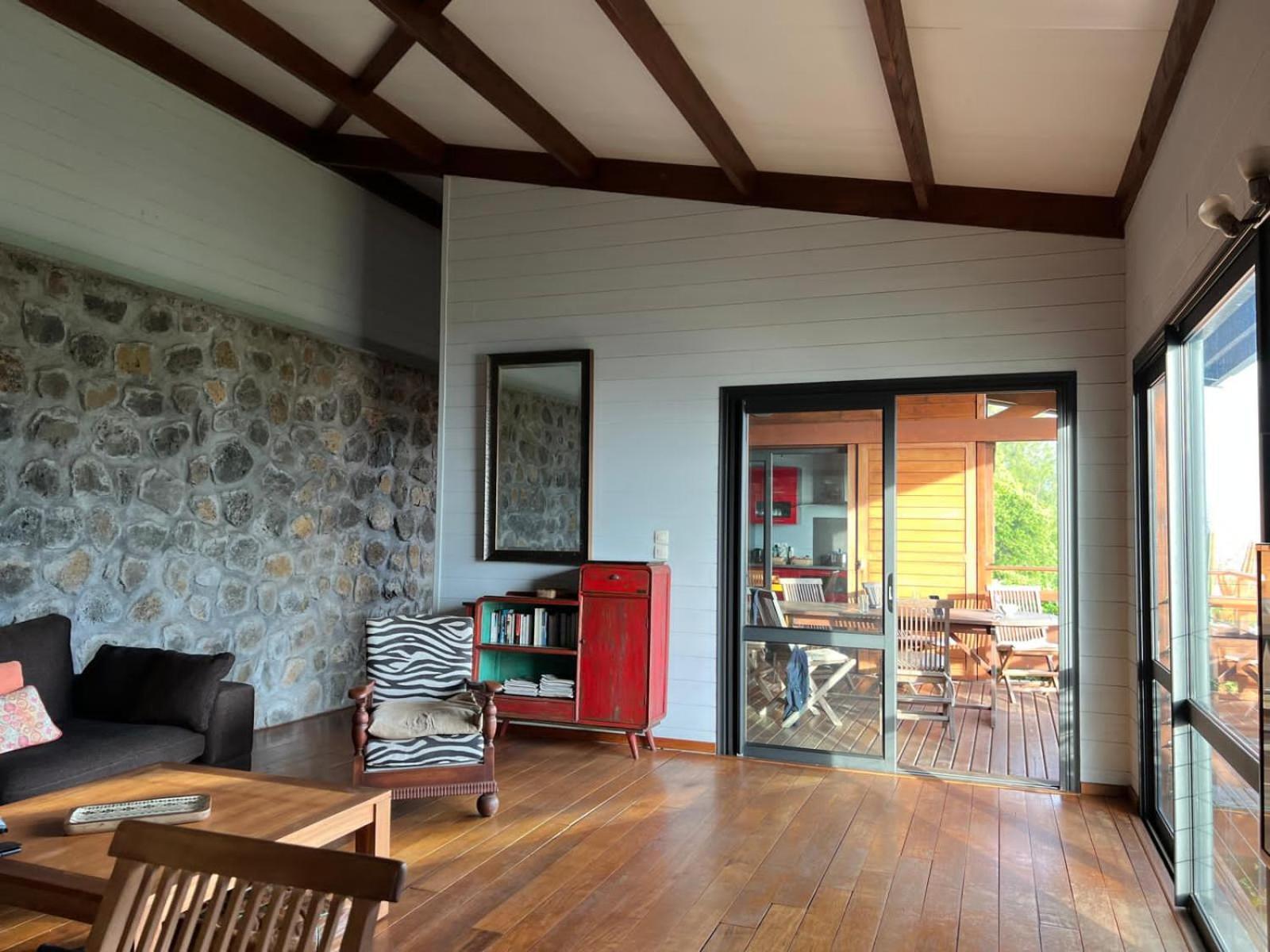 Villa atypique le chat perché de Grand Anse Petite Île Esterno foto
